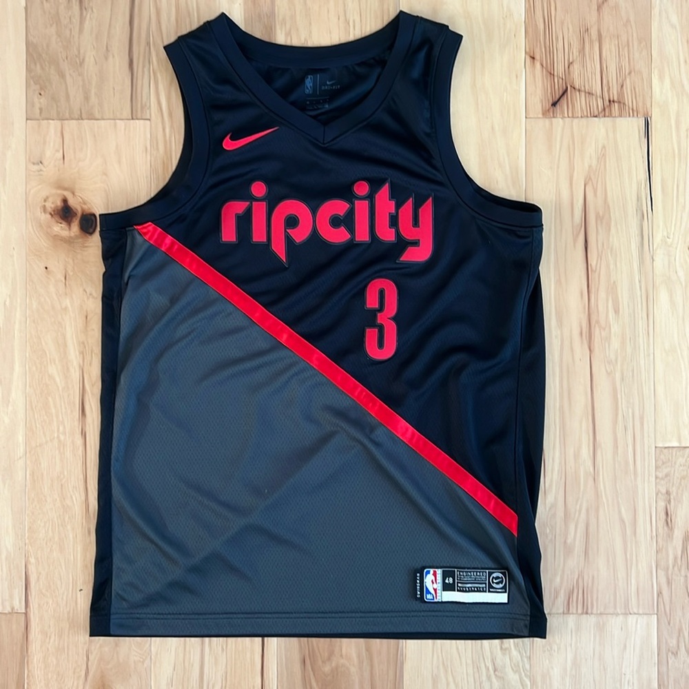 McCollum Blazer Jersey Nike Large ripcity